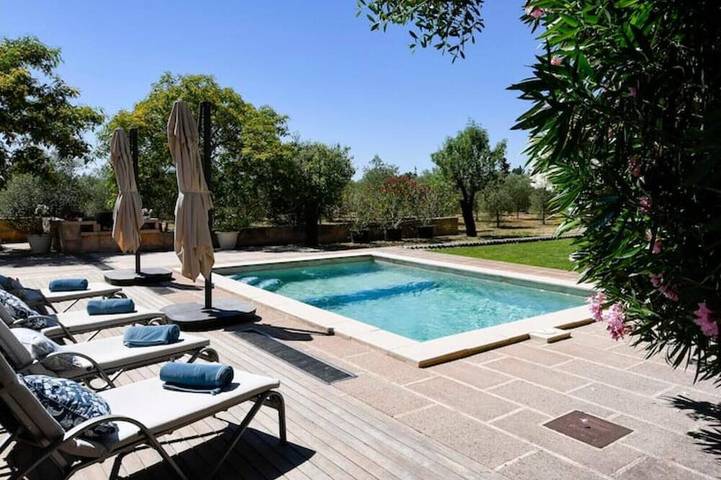 Finca für 4 Personen, mit Terrasse und Garten in Biniagual