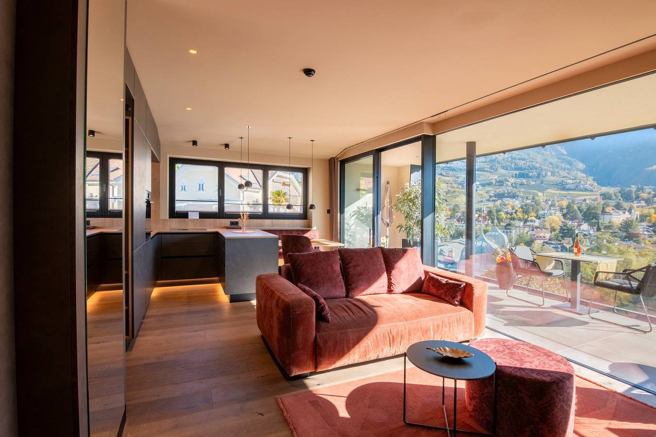 Appartamento intero, Appartamento 'Levita Living Freiheit' con vista sulle montagne e terrazza privata in Comune di Tirolo, Gruppo Tessa