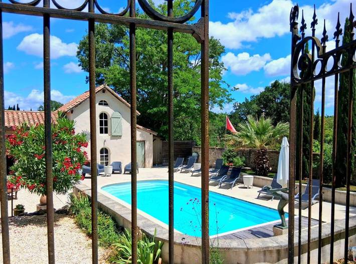 Location de vacances pour 2 personnes, avec Terrasse ainsi que Jardin et Piscine à Pennautier - 2