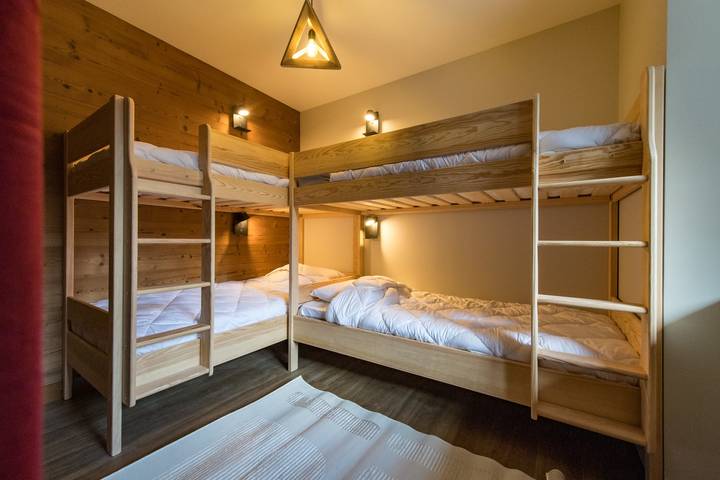 Gîte pour 8 personnes, avec balcon à Orelle - 4