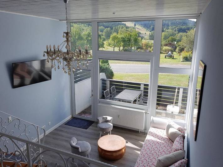 Ferienwohnung für 6 Personen, mit Terrasse und Ausblick