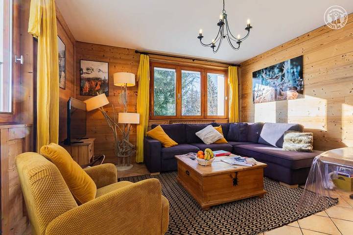 Location de vacances pour 11 personnes, avec Terrasse à Crest-Voland