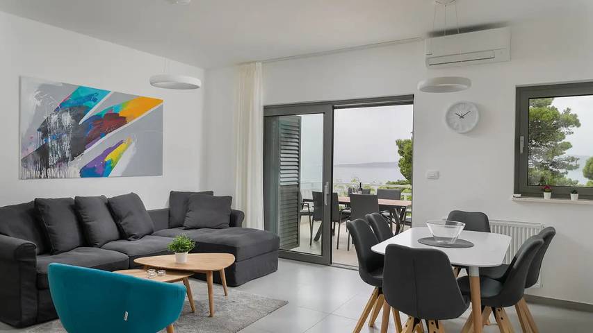 Ferienwohnung für 6 Personen, mit Pool und Terrasse an der Makarska Riviera - 2