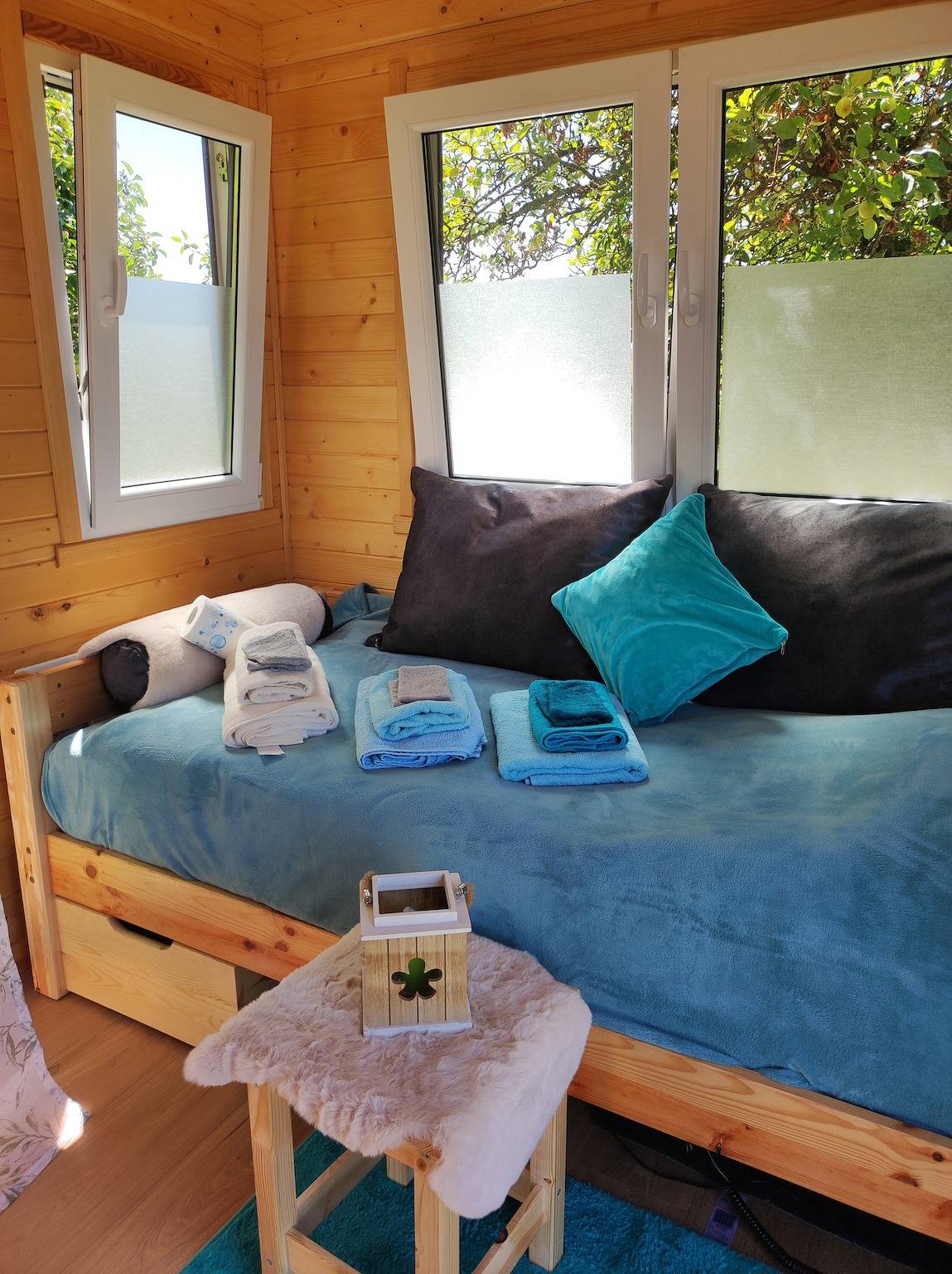 Ganze Wohnung, Gästehaus "Mobile Tinyhouse 2 By Wolfsberger" mit Bergblick, Gemeinschaftsgarten und Wlan in Innviertel