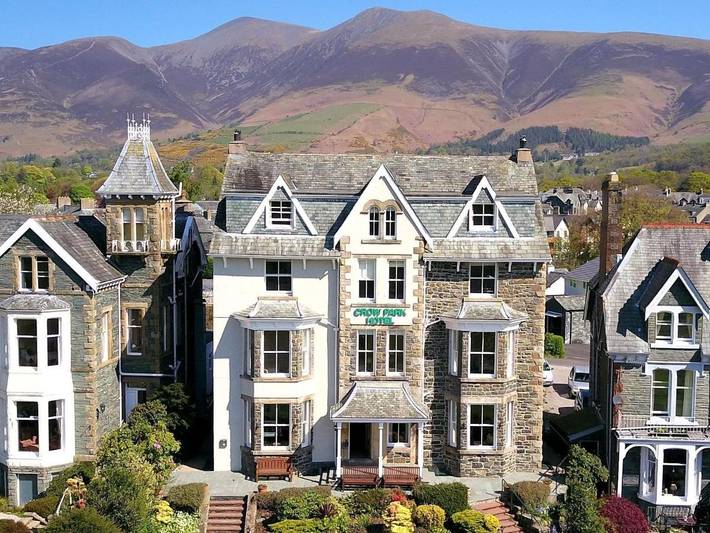 B&b for 2 people, with lake view and terrace as well as view in Keswick
