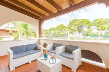 Ferienhaus für 4 Personen, mit Terrasse, mit Haustier in Lido Specchiolla