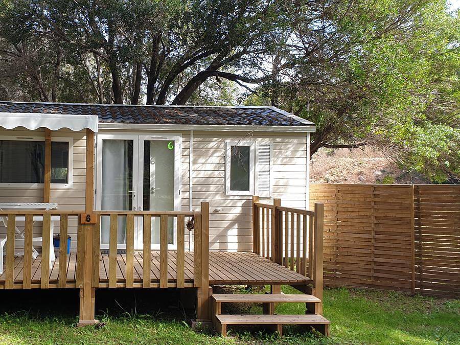 Camping Casa Di Luna - Casa mobile 6 persone - 3 camere da letto in Galeria, Parco naturale regionale della Corsica