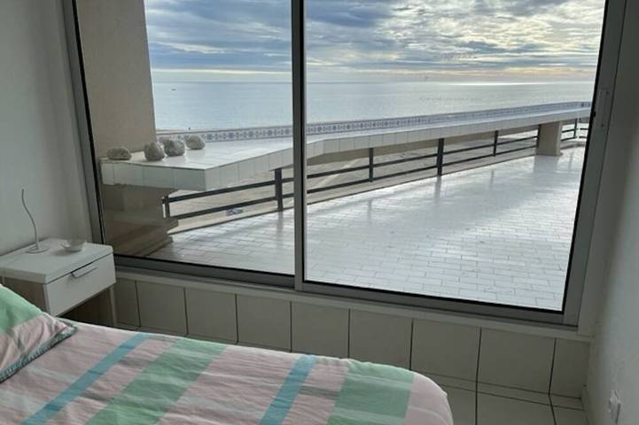 Ganze Wohnung, Beautiful luxury apartment Superb Sea View with large terrace in Canet-en-Roussillon, Côte d'Améthyste