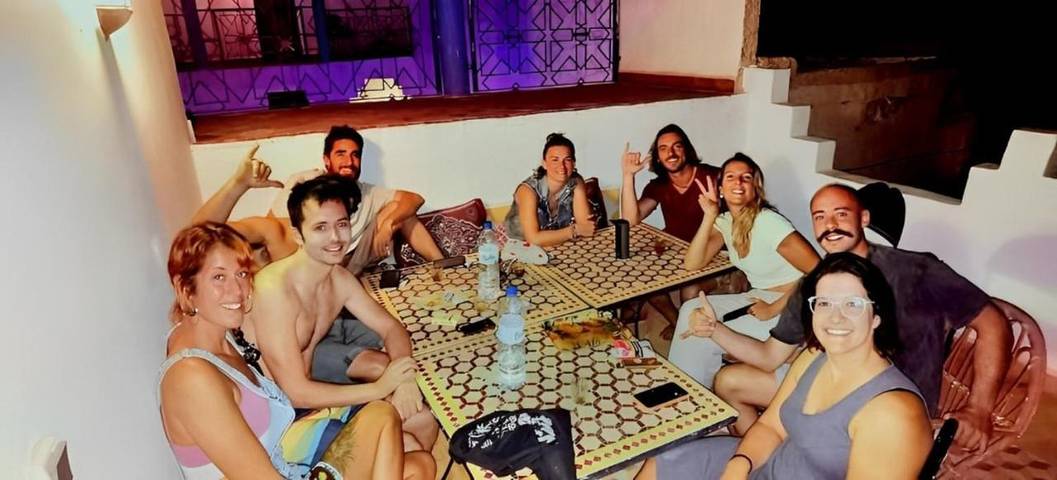 Riad pour 2 personnes, avec jardin ainsi que piscine et vue à Taghazout (village) - 4