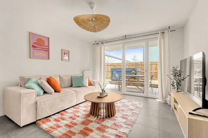 Gîte pour 8 personnes, avec jacuzzi ainsi que jardin et terrasse à Aucamville - 2