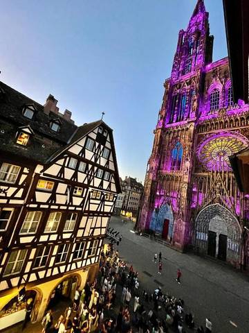 Gîte pour 6 personnes, avec vue, animaux acceptés dans Office De Tourisme De Strasbourg