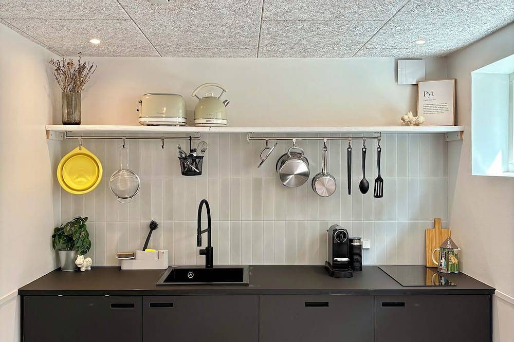 Ganze Wohnung, New Cozy Basement Studio Apartment! in Rødovre, Hovedstaden