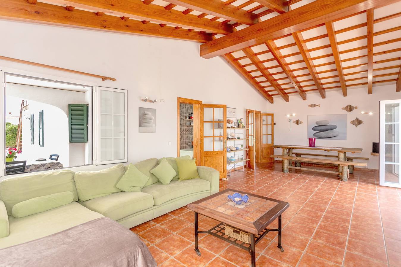 Maison de vacances Racó Blau avec vue sur la mer, piscine, Wi-Fi, jardin et climatisation in Cap d'en Font, Sant Lluís