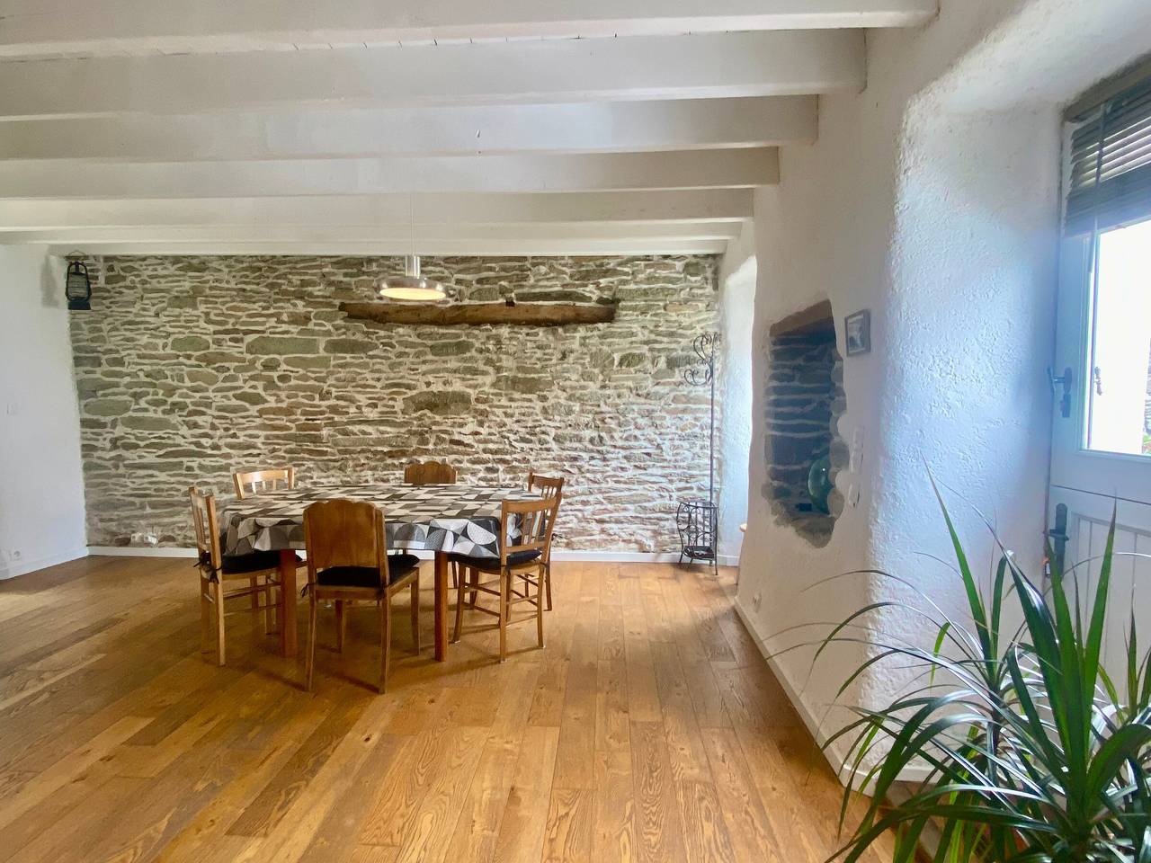 Gemütliche 2BR Wohnung in Strandnähe mit Waschmaschine & Internet in Groix, Côte des Mégalithes