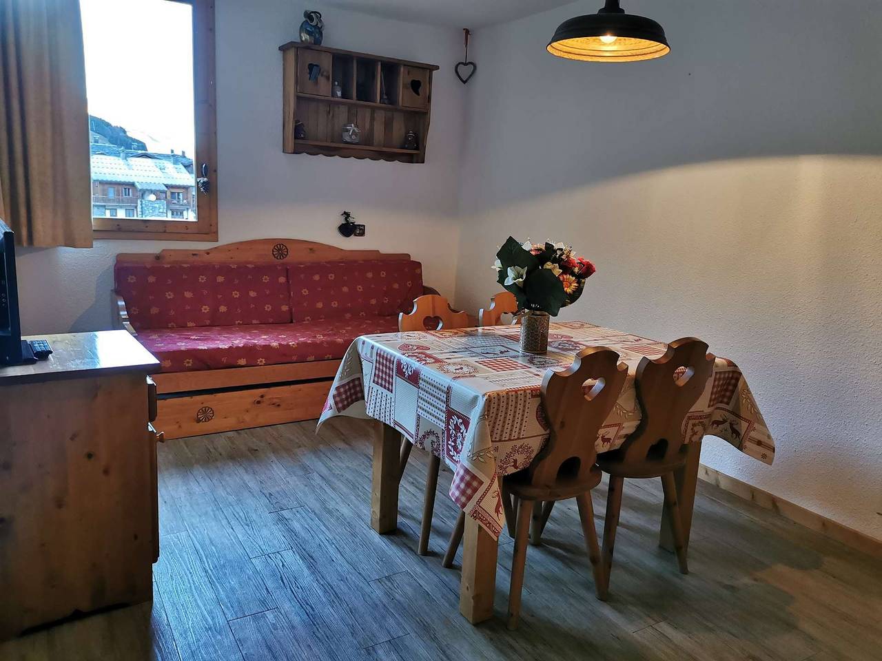 Appartement de vacances entier, La Clairière 33 - Joli studio divisible, calme, classé 2 étoiles in Valmorel, Les Avanchers-Valmorel