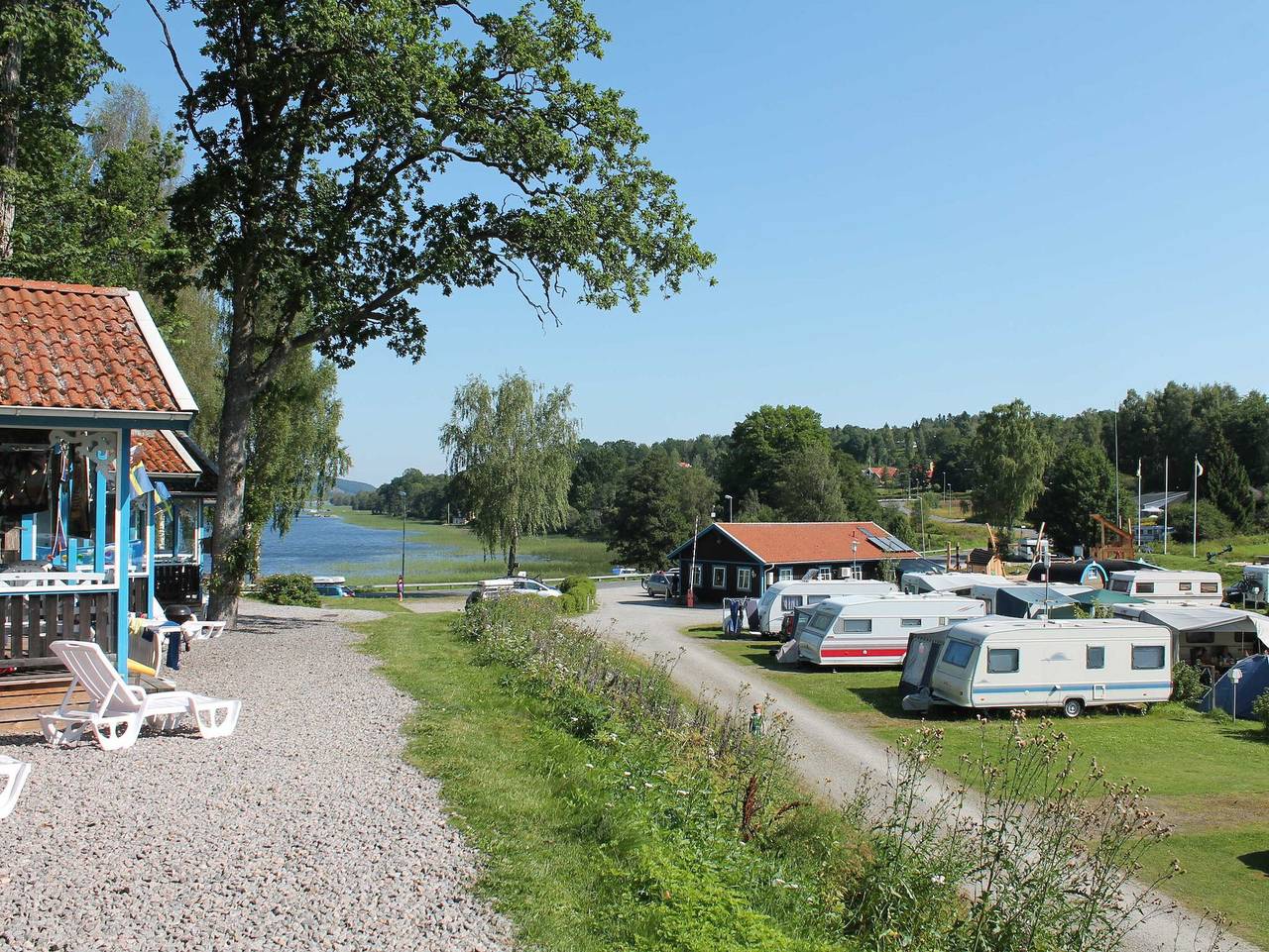 Skotteksgarden Camping&Stugby - Seebungalow in Marbäcks distrikt, Västergötland