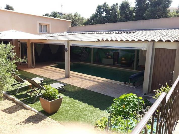 Maison de vacances pour 2 personnes, avec jardin et piscine