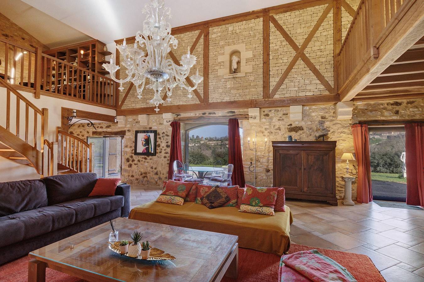 Casa de campo “Le Manoir du Colombier” con piscina privada, terraza y Wi-Fi in Domme, Périgord Noir