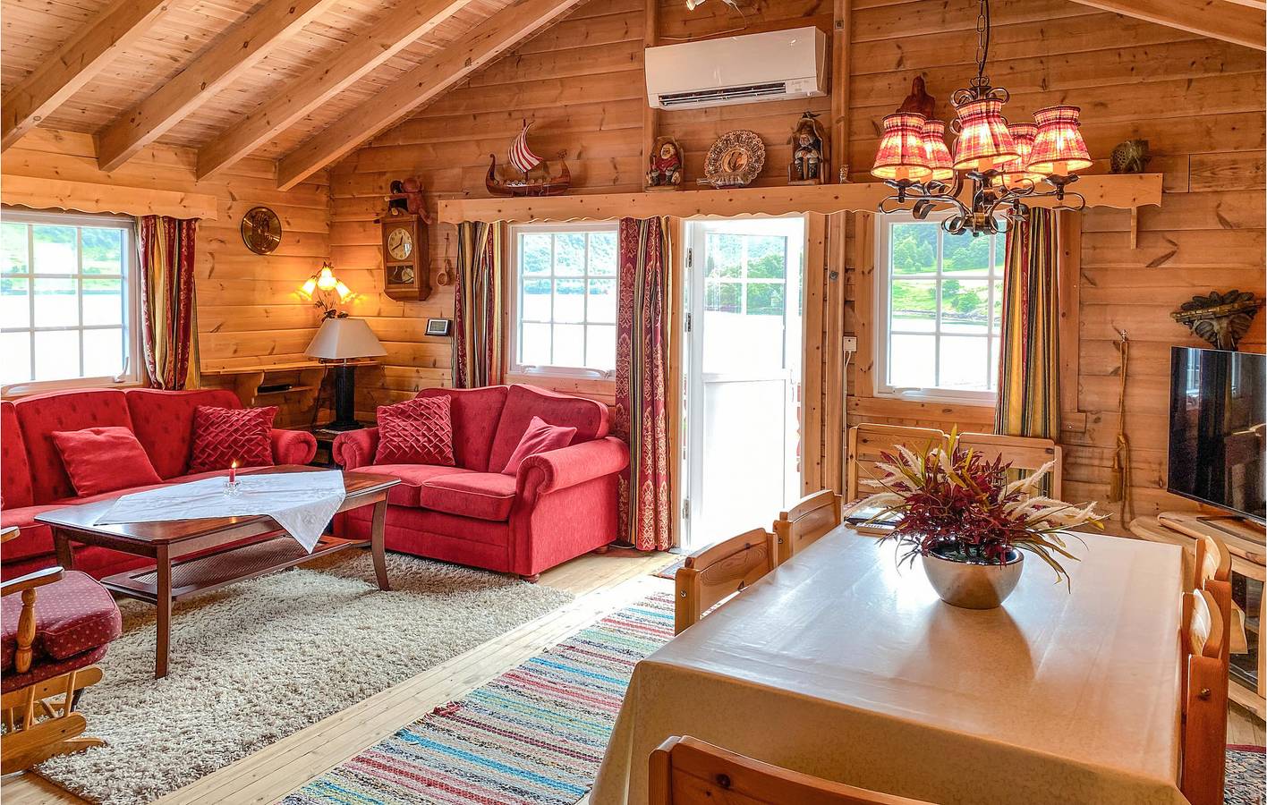 Ferienhaus für 6 Personen mit Garten in Selje