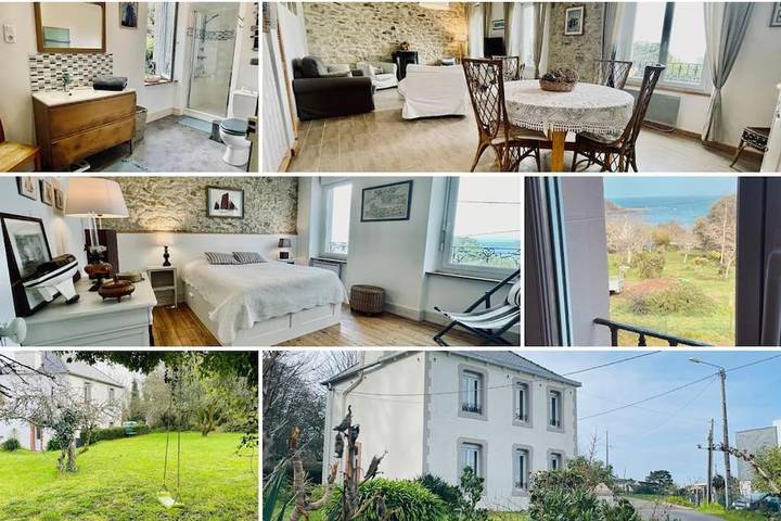 Location de vacances pour 6 personnes, avec vue et jardin à Roscanvel - 2