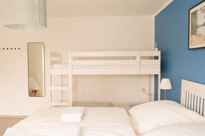 Ganze Wohnung, Haus Hummel | Ferienwohnung Anne I 300 m zum See | Großer Garten | barrierefrei in Neu-Seeland, Lausitzer Seenland