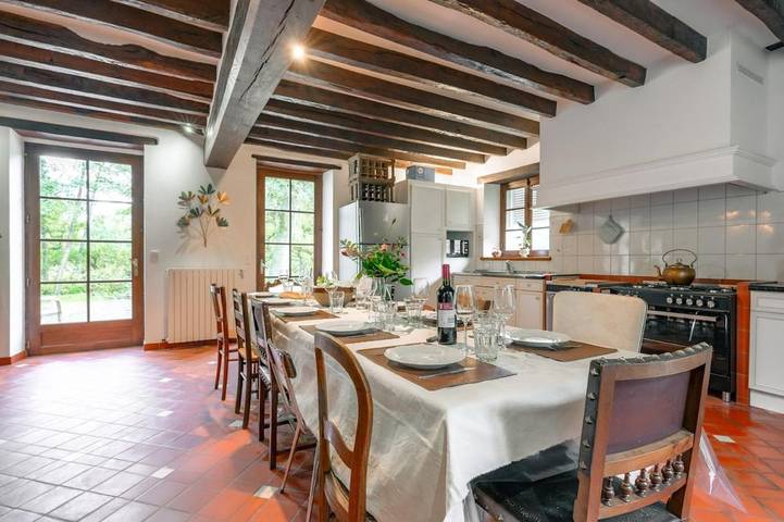 Location de vacances pour 14 personnes, avec jardin et vue à Graçay - 3