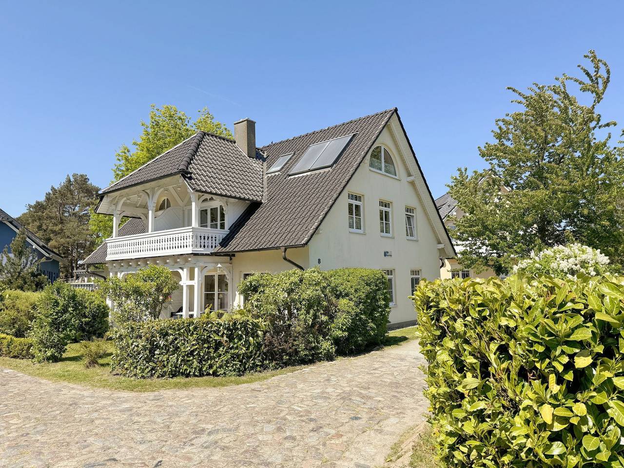 Ganze Ferienwohnung, W: Haus Rügenwind mit 5 komfortablen Wohnungen in Baabe, Rügen