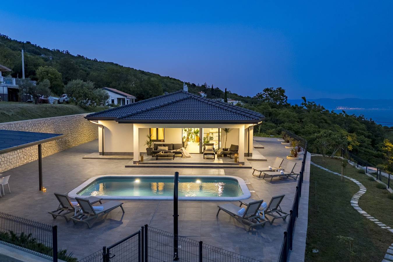 Villa Mantis in Moscenicka Draga, Primorje-Gorski Kotar