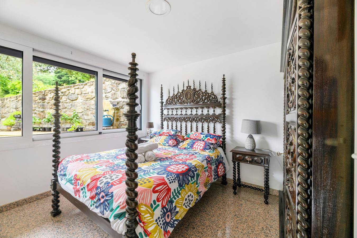 Kamer 'La Chambre Tom' met gedeeld zwembad, gezamenlijke tuin en wifi in Saint-Victor (Ardèche), Tournon-sur-Rhône en omgeving