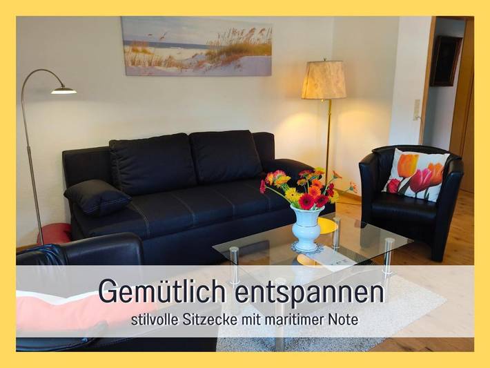 Ferienwohnung für 8 Personen, mit Garten und Ausblick