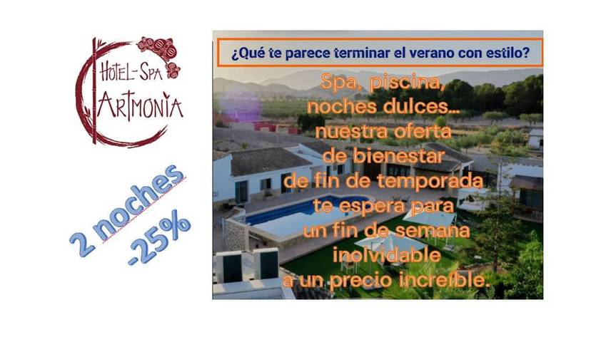 Apartamento para 2 personas, con jardín y vistas además de piscina y sauna, Se admiten mascotas en Castalla