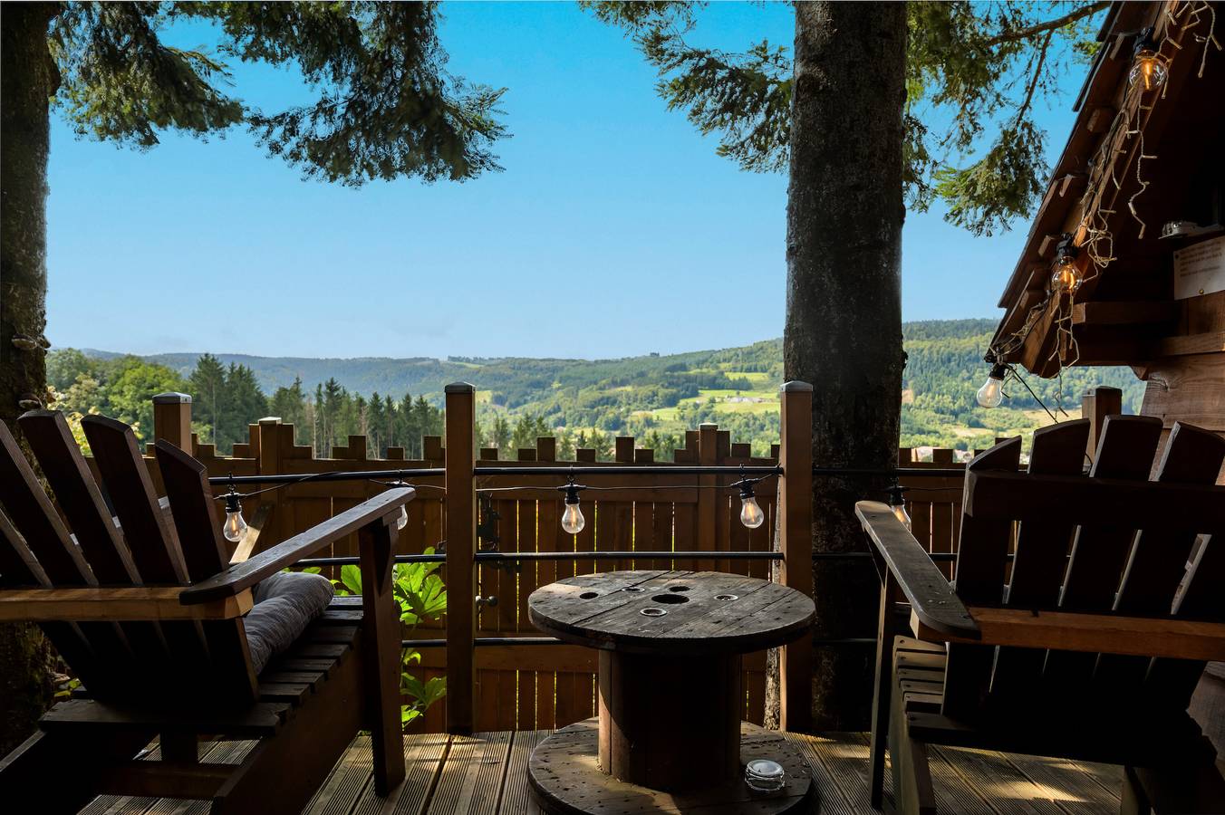 Cabanes des marchous la chouette in Granges-sur-Vologne, Parque natural regional de los Ballons des Vosges