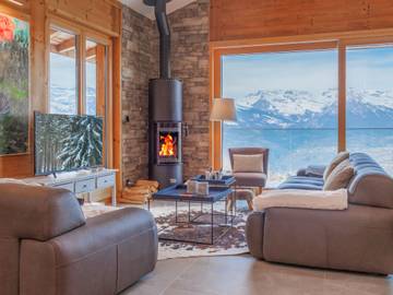 Ferienhaus für 7 Personen, mit Garten, mit Haustier in Nendaz