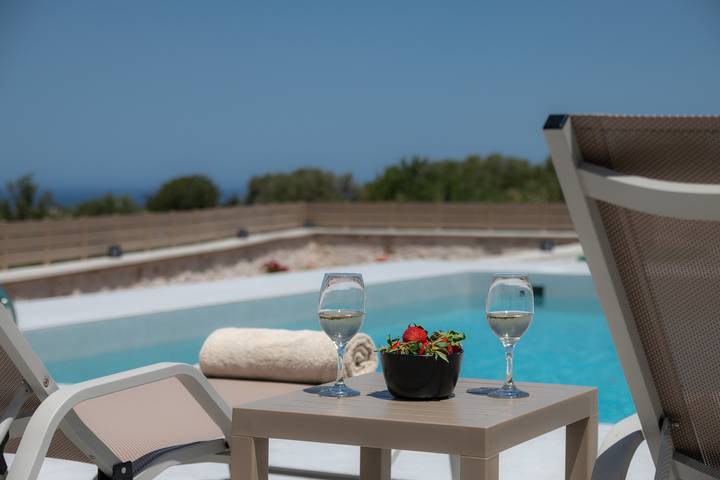 Ferienhaus für 6 Personen, mit Meerblick und Garten in Rethymno und Umgebung - 4