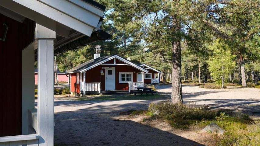 Camping för 3 Personer, med Terass och Bastu i Söderhamn