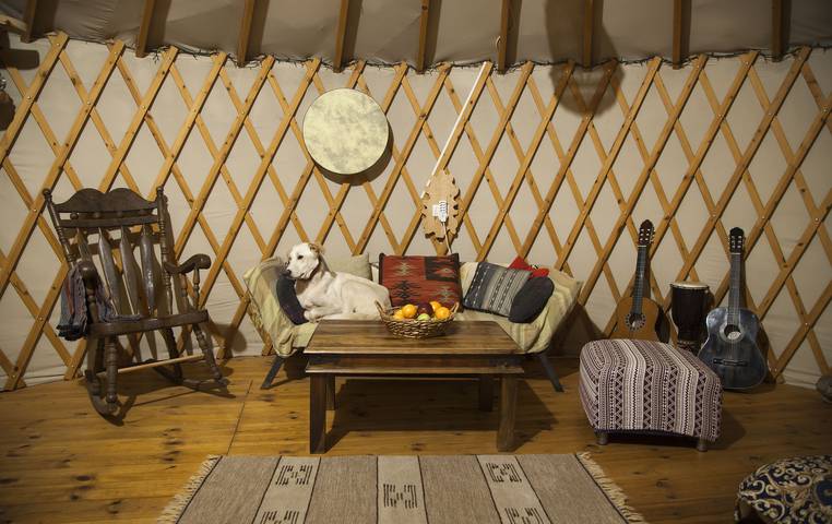 Chalet pour 4 personnes, avec balcon - 1