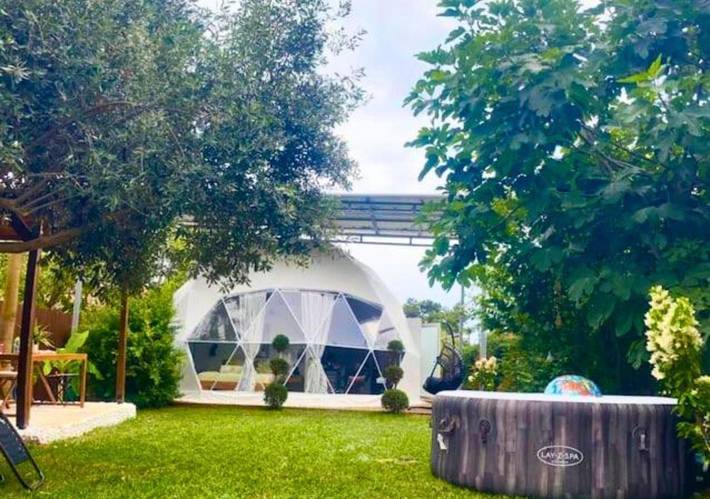 Camping für 5 Personen, mit Garten und Whirlpool in Griechenland - 2