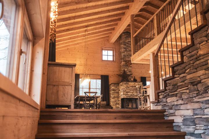 Ferienhaus für 6 Personen, mit Ausblick in Oberstaufen
