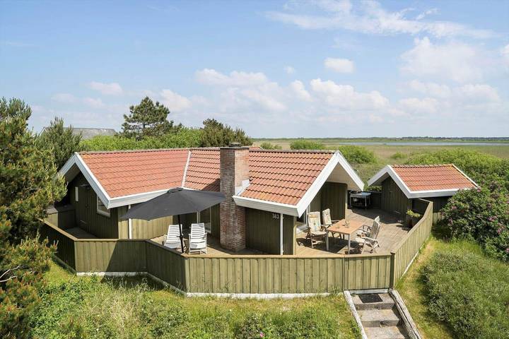 Ferienhaus für 4 Personen, mit Terrasse, mit Haustier in Lakolk