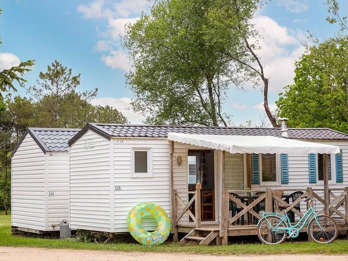 Mobil home pour 6 personnes, animaux acceptés dans Parc naturel régional du Vexin Français - 2