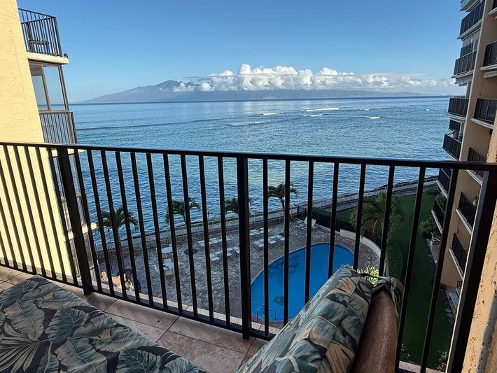 Vacation rental for 6 people, with balcony and pool, kid friendly on Maui