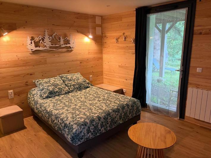 Appartement de vacances pour 2 personnes, avec Terrasse ainsi que Jardin et Vue