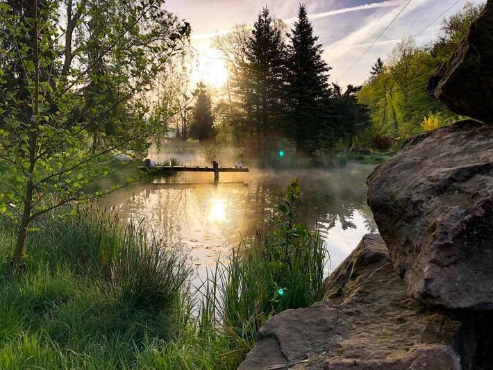 Ferienwohnung für 4 Personen, mit Terrasse und Garten sowie Pool und Sauna in Königsee