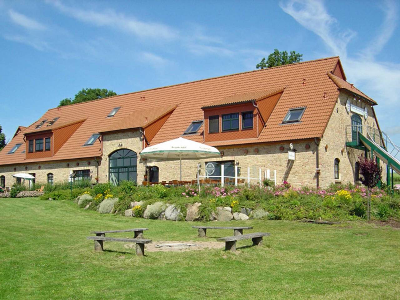Heukojen auf dem Ferienhof in Putbus, Rügen