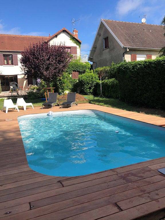 Chambres d'hôtes Les Laurentides - Chambre Lyrendôle in Athée, Dijon en omgeving