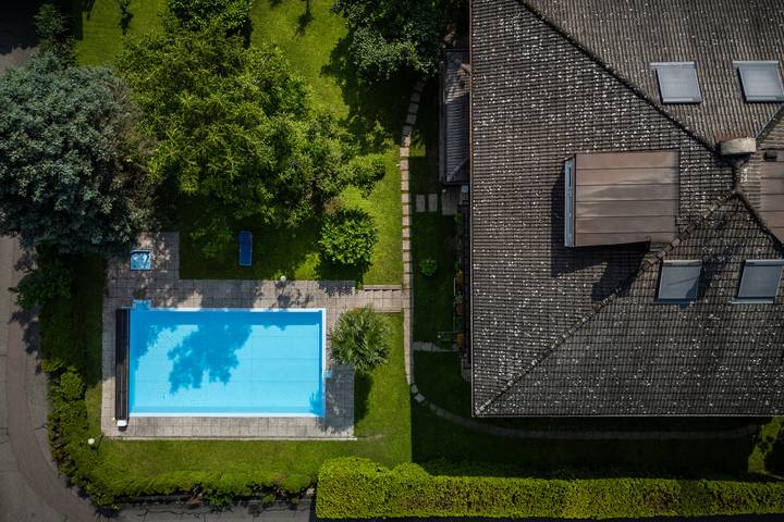 Ferienwohnung für 4 Personen, mit Balkon und Pool sowie Garten - 1