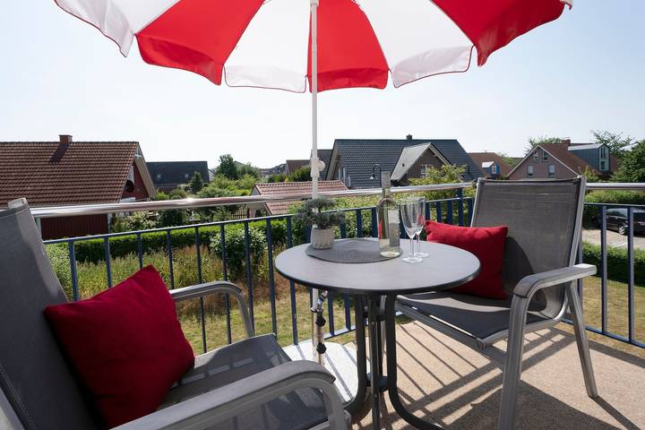 Ferienwohnung für 2 Personen, mit Balkon, mit Haustier in Kellenhusen