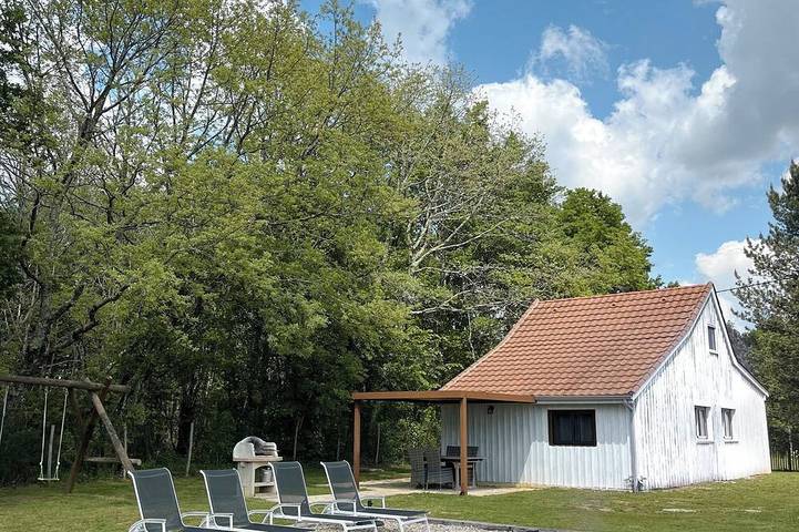Ferienhaus für 4 Personen, mit Terrasse und Garten