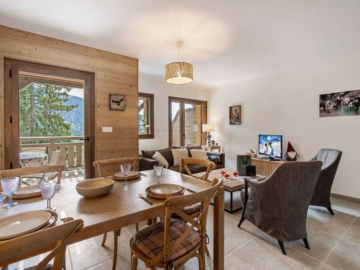 Gîte pour 4 personnes, avec balcon à Cohennoz - 4