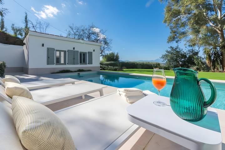 Casa rural para 6 personas, con jardín en Málaga